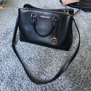 Michael Kors Hope Medium Saffiano Leather Satchel